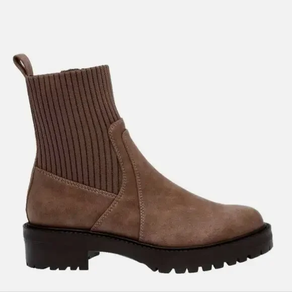 Dolce Vita Orelia Stretch Knit Boots - Size 7W - Picture 5 of 7